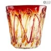 Basket - Red Vase - Original Murano Glass -Life Store red dropping vase nest original murano glass 1