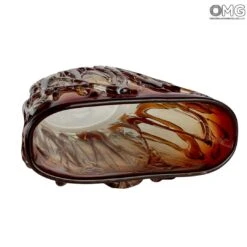 Basket - Red Vase - Original Murano Glass -Life Store red dropping vase nest original murano glass 6