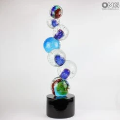 Planets- Original Murano Glass OMG® Sculpture -Life Store roiginal murano glass sculptures balls 2