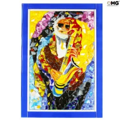Sonny Rollins - Exclusive Tribute - Original - Murano - Glass - Omg
