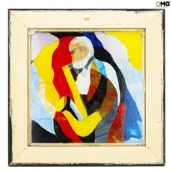 Sonny Rollins Canvas Tribute - Original - Murano - Glass - Omg -Life Store rollins square original murano glass omg italy venetian2