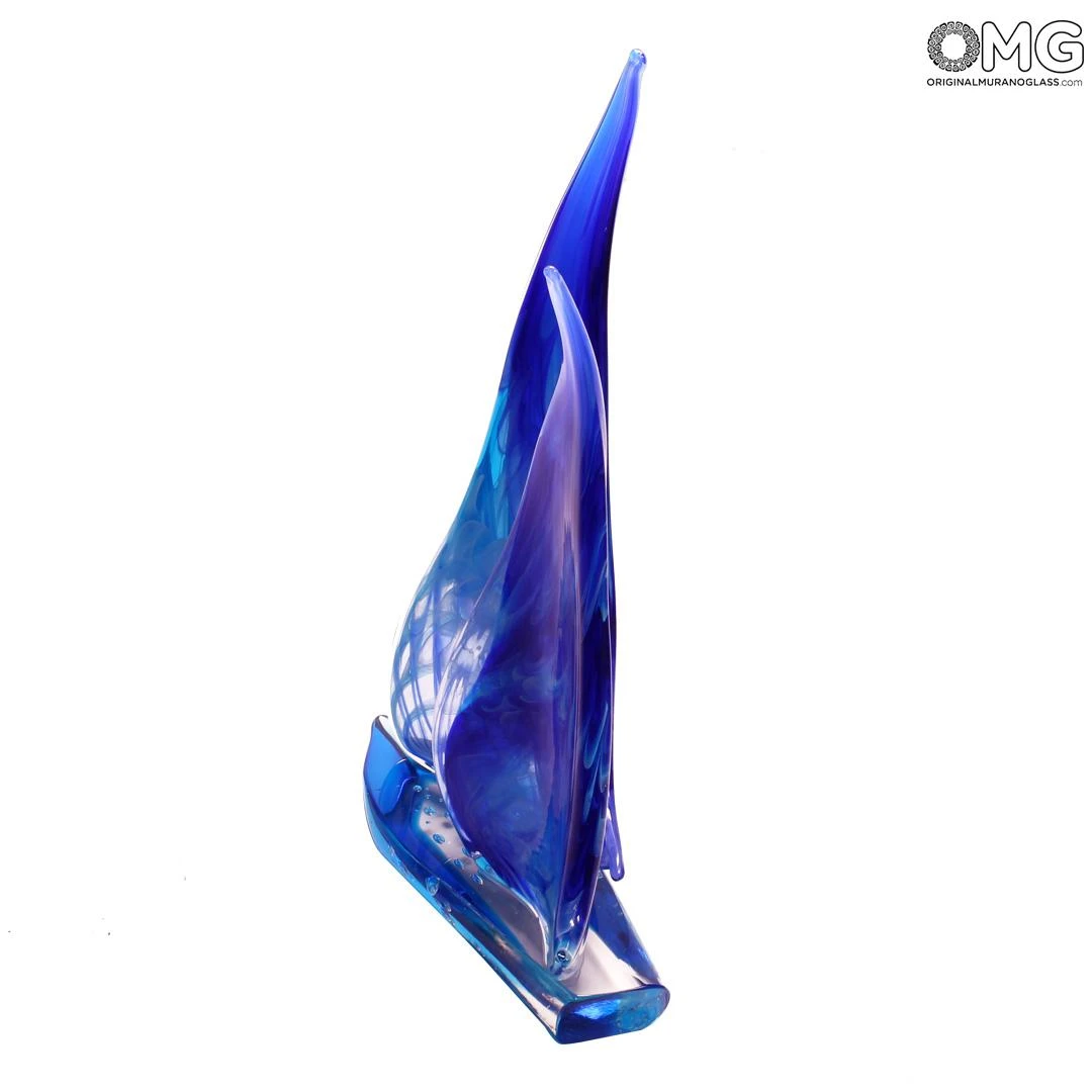 Sail Boat - Frozen Style - Original Murano Glass OMG 7 Sail Boat - Frozen Style - Original Murano Glass OMG - Image 5