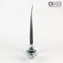 Sail Boat - Black - Original Murano Glass OMG -Life Store sail boat black original murano glass 6