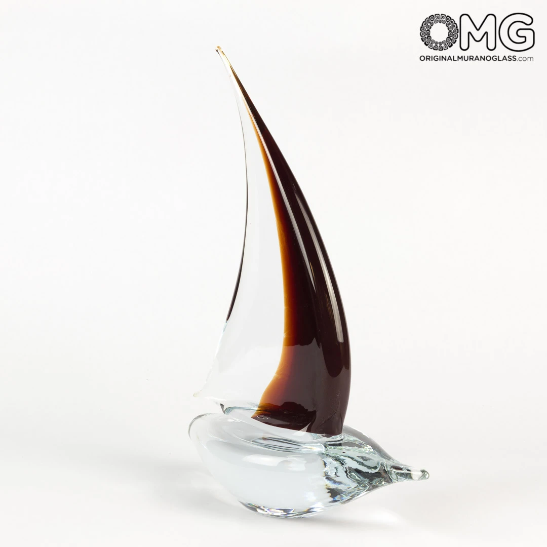 Sail Boat - Red - Original Murano Glass OMG 4 Sail Boat - Red - Original Murano Glass OMG - Image 2