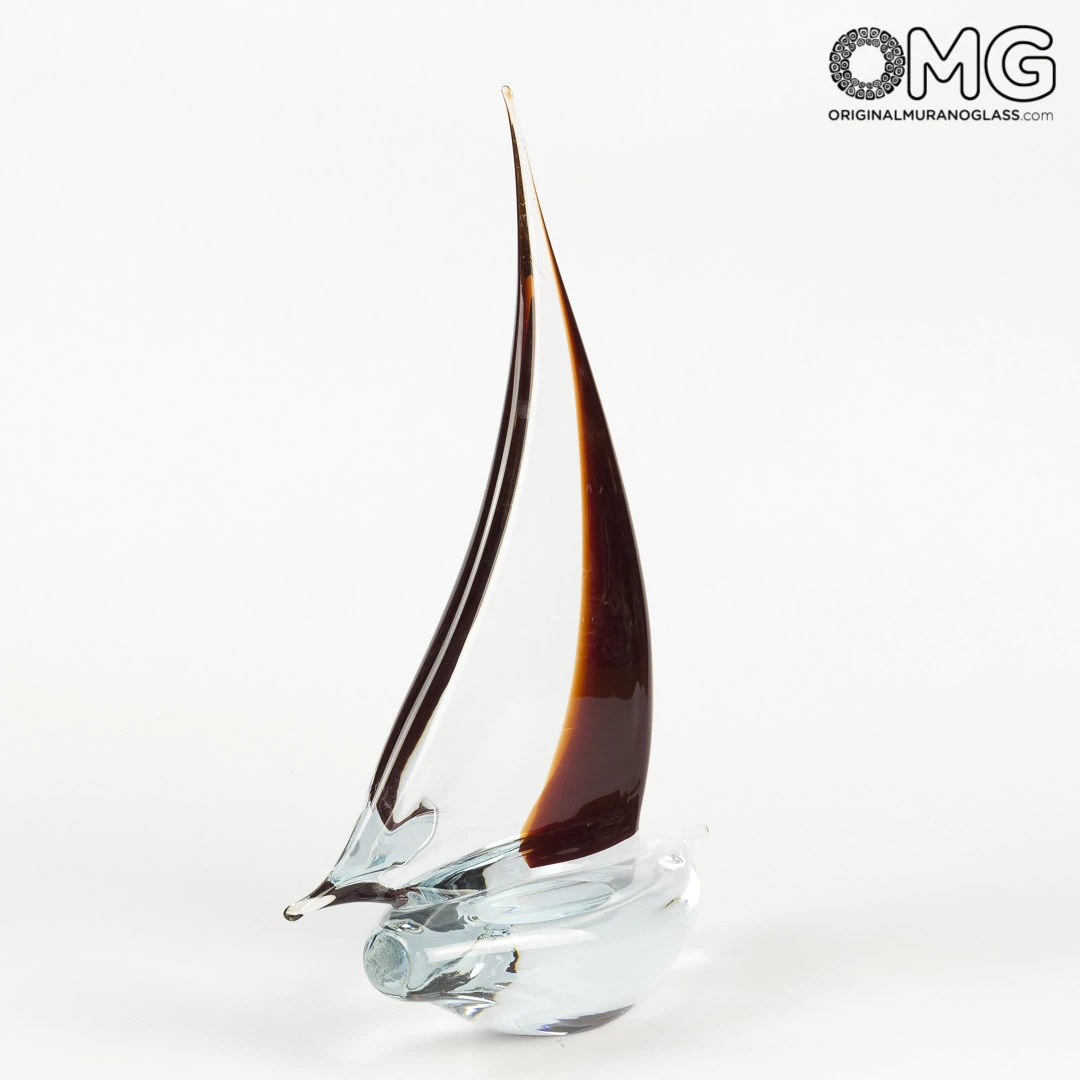Sail Boat - Red - Original Murano Glass OMG 5 Sail Boat - Red - Original Murano Glass OMG - Image 3