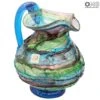 Pitcher Sbruffi Laguna - Original Murano Glass OMG -Life Store sbruffi style pitcher murano glass 91