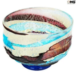 Ocean Sbruffi Centerpiece Bowl - Original Murano Glass Omg 11 Ocean Sbruffi Centerpiece Bowl - Original Murano Glass Omg -Life Store sbruffi vase centerpiece ocean original murano glass omg1