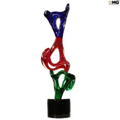 Sculpture - Slimer Abstract - Original Murano Glass OMG -Life Store sculpture abstract original murano glass omg3