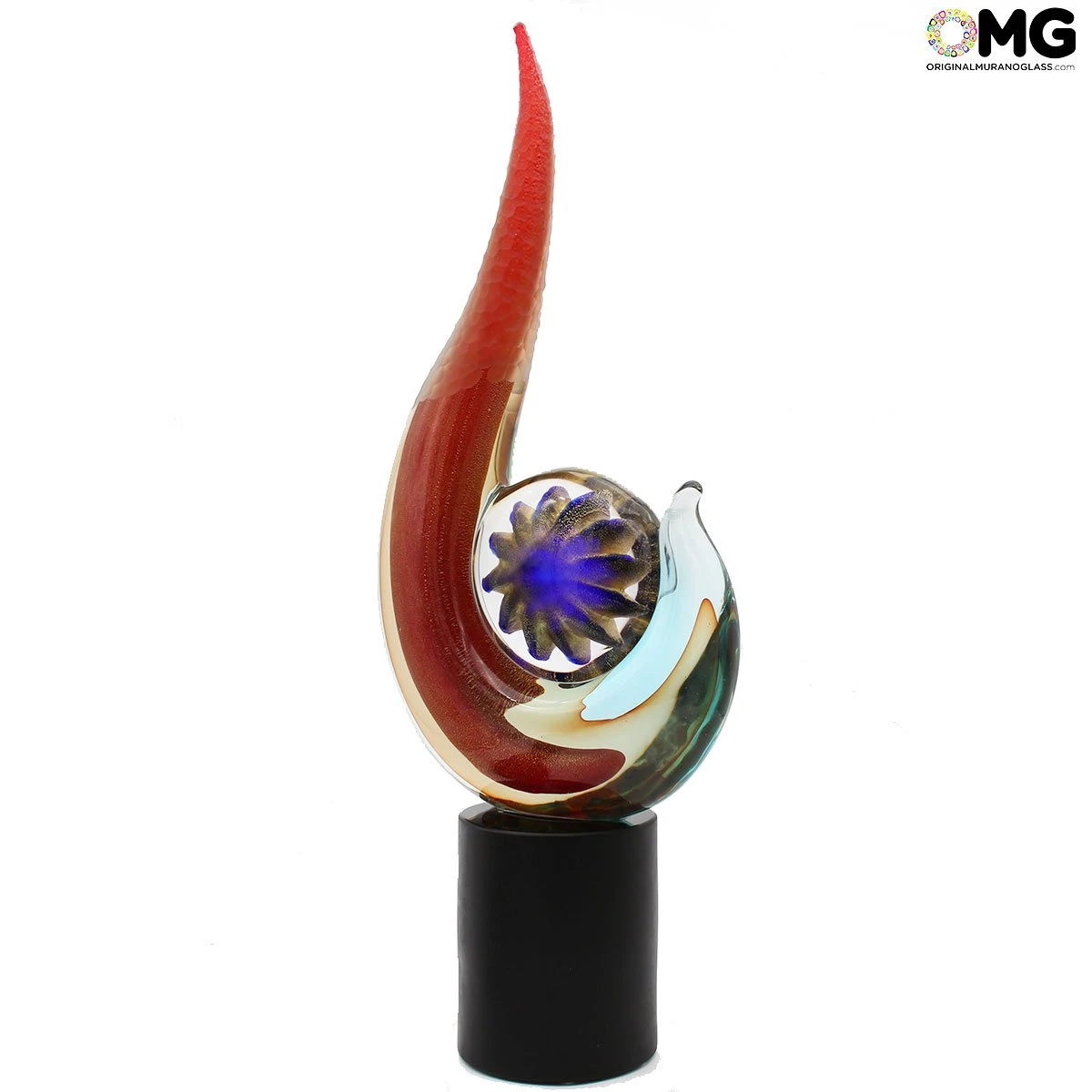 Abstract Sculpture Exclusiva - Original Murano Glass 5 Abstract Sculpture Exclusiva - Original Murano Glass - Image 3