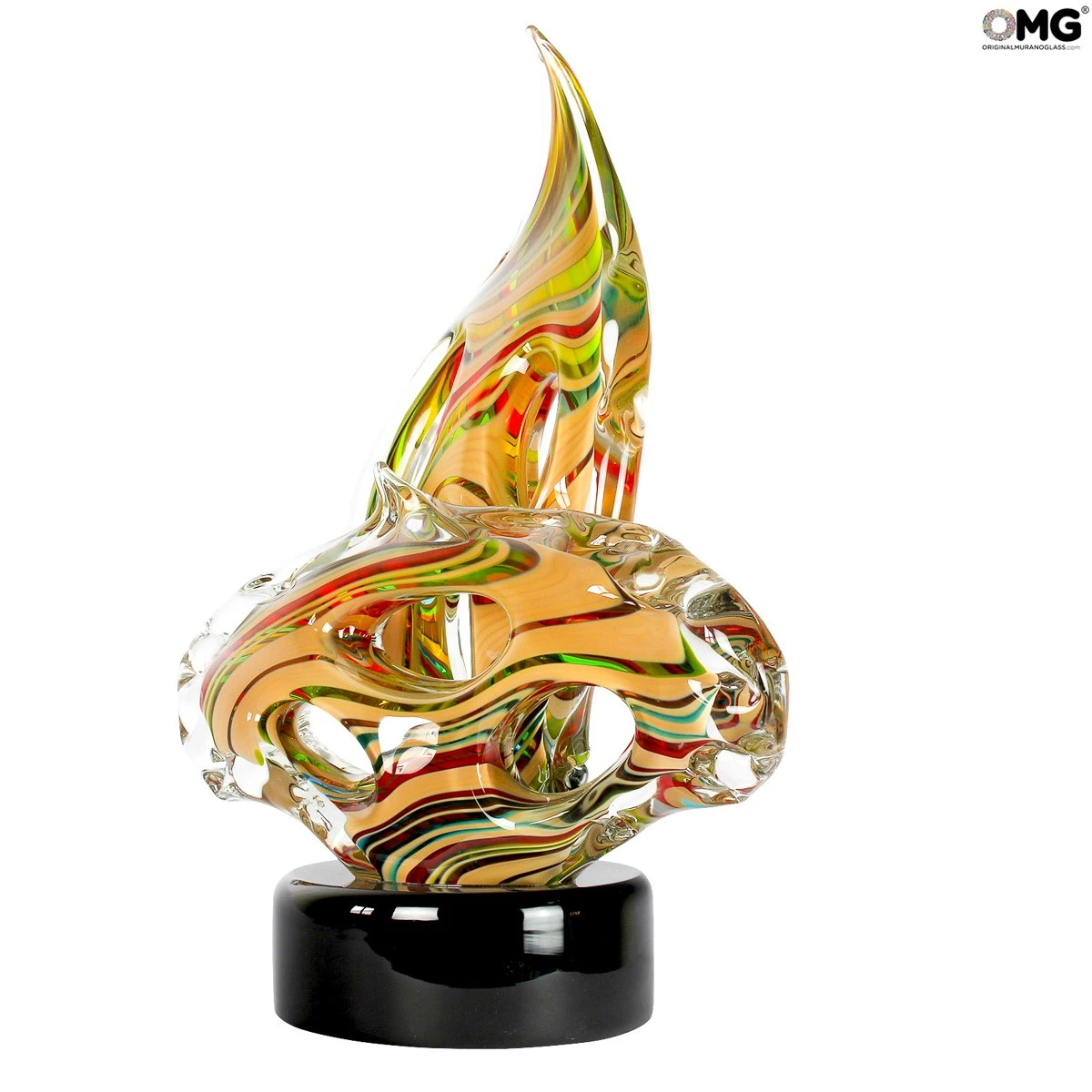 Modern Sculpture - Slimer Abstract - Murano Glass Sculpture 5 Modern Sculpture - Slimer Abstract - Murano Glass Sculpture - Image 3