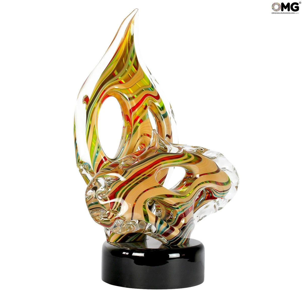 Modern Sculpture - Slimer Abstract - Murano Glass Sculpture 6 Modern Sculpture - Slimer Abstract - Murano Glass Sculpture - Image 4