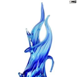 Waves And Wind - Sculpture - Original Murano Glass OMG -Life Store sculpture original murano glass venetian omg sai320
