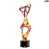 Multicolor Sculpture - Slimer Abstract - Murano Glass Sculpture -Life Store sculpture original murano glass venetian omg saturn1