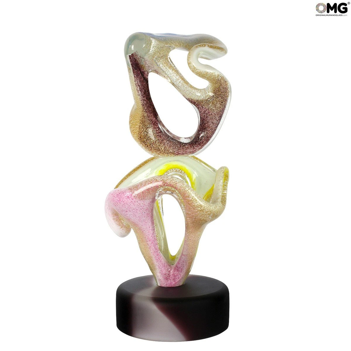 Meeting Sculpture - Slimer Abstract - Murano Glass Sculpture 3 Meeting Sculpture - Slimer Abstract - Murano Glass Sculpture