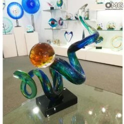 Abstract Thing - Abstract - Murano Glass Sculpture -Life Store scultura slime murano glass venetain glass 6 omg
