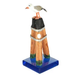 Venetian Seagull - Glass Sculpture - Original Murano Glass OMG -Life Store seagul original murano glass omg1