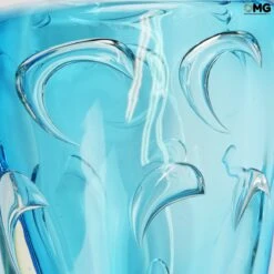 Vase Light Blue - Sommerso - Original Murano Glass OMG 13 Vase Light Blue - Sommerso - Original Murano Glass OMG -Life Store sommerso light vase original murano glass omg venetian4
