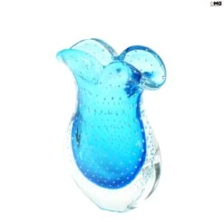 Vase Campanula Baleton - Light Blue Sommerso - Original Murano Glass OMG 11 Vase Campanula Baleton - Light Blue Sommerso - Original Murano Glass OMG -Life Store sommerso lightblue baleton campanula original murano glass omg1