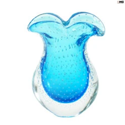 Vase Campanula Baleton - Light Blue Sommerso - Original Murano Glass OMG 12 Vase Campanula Baleton - Light Blue Sommerso - Original Murano Glass OMG -Life Store sommerso lightblue baleton campanula original murano glass omg2