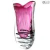 Vase Robinia Venixe - Sommerso - Murano Glass -Life Store submerged spiral purple vase murano glass 2