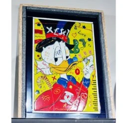 Uncle Scrooge - Exclusive Tribute - Original - Murano - Glass - Omg -Life Store uncle scrooge glass mosaic original murano glass omg20