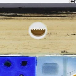 Gioconda Canvas Tribute - Original Murano Glass OMG 10 Gioconda Canvas Tribute - Original Murano Glass OMG -Life Store van gogh canvas vetrofusione paintonglass original murano glass omg3