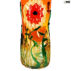 Fantasy Flower - Vase - Original Murano Glass -Life Store vase fantasy flower red original murano glass omg4