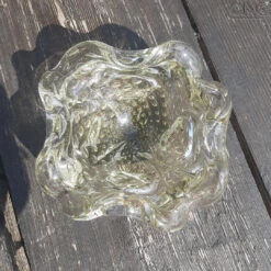 Fashion 60s Ashtray - Grey Venetian Glass Murano OMG® -Life Store vase fashion 60 murano glass venetian gray6