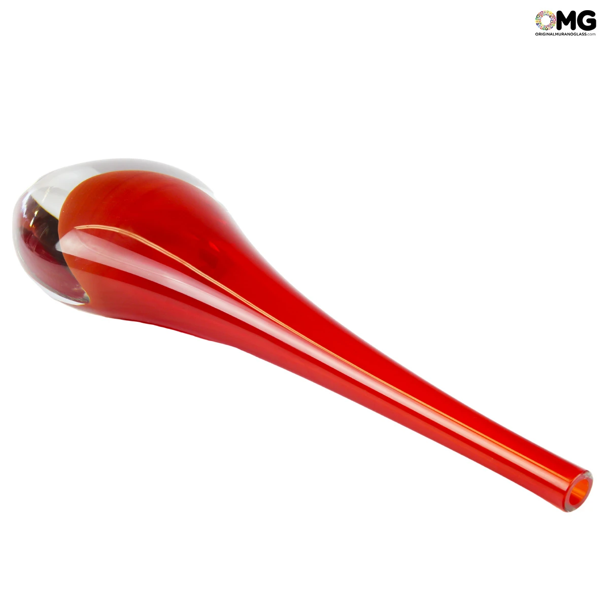 Vase Viper - Carmine - Sommerso - Original Murano Glass OMG 4 Vase Viper - Carmine - Sommerso - Original Murano Glass OMG - Image 2