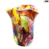 Multicolor Lagune - Blown Vase - Original Murano Glass OMG® -Life Store vase sombrero multicolor originalmuranoglass omg1