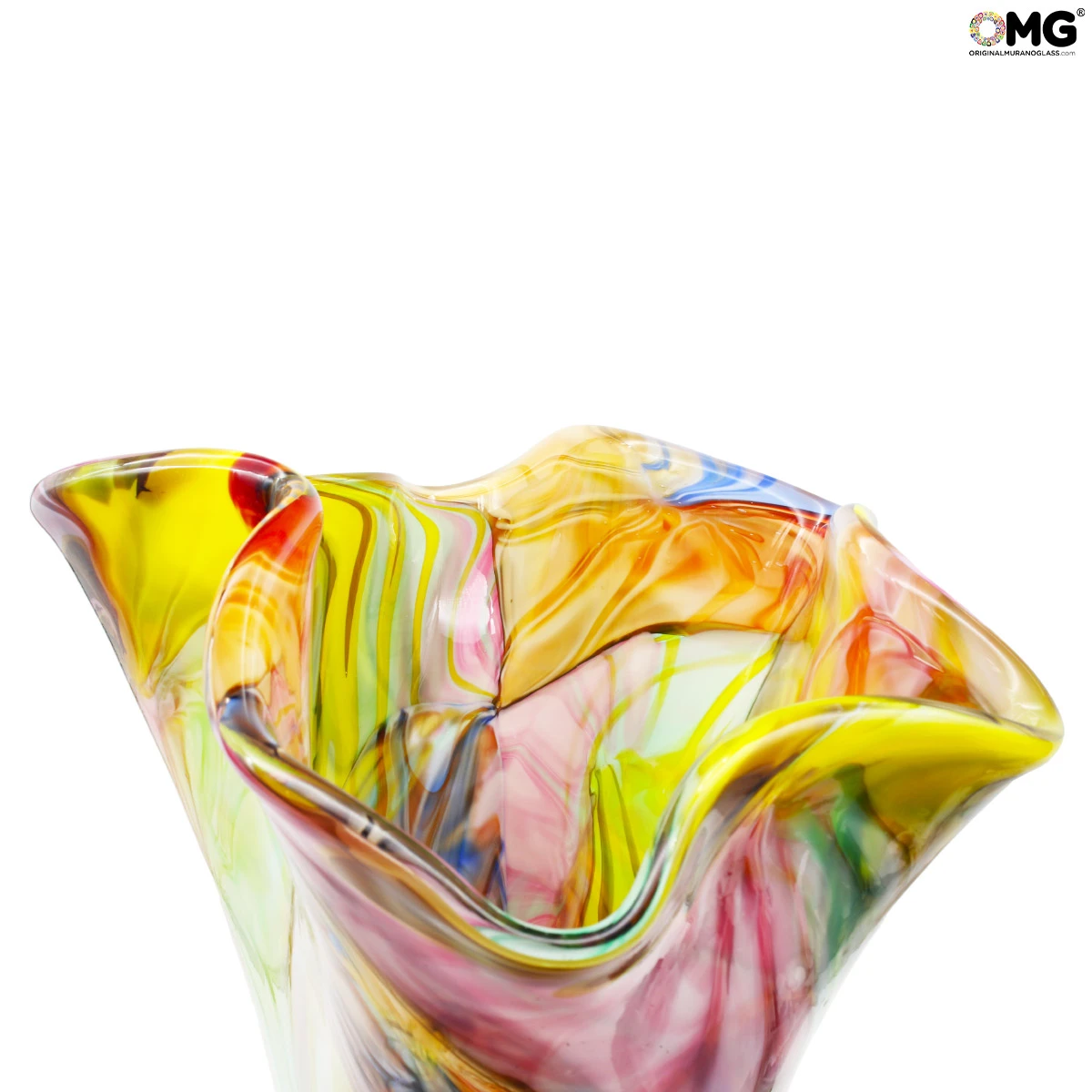 Multicolor Lagune - Blown Vase - Original Murano Glass OMG® - Image 5