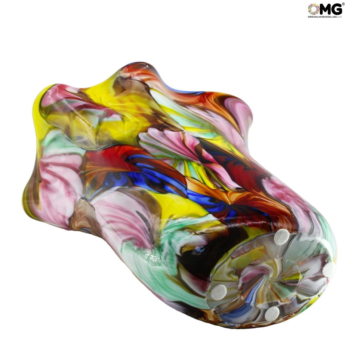 Multicolor Lagune - Blown Vase - Original Murano Glass OMG® - Image 6