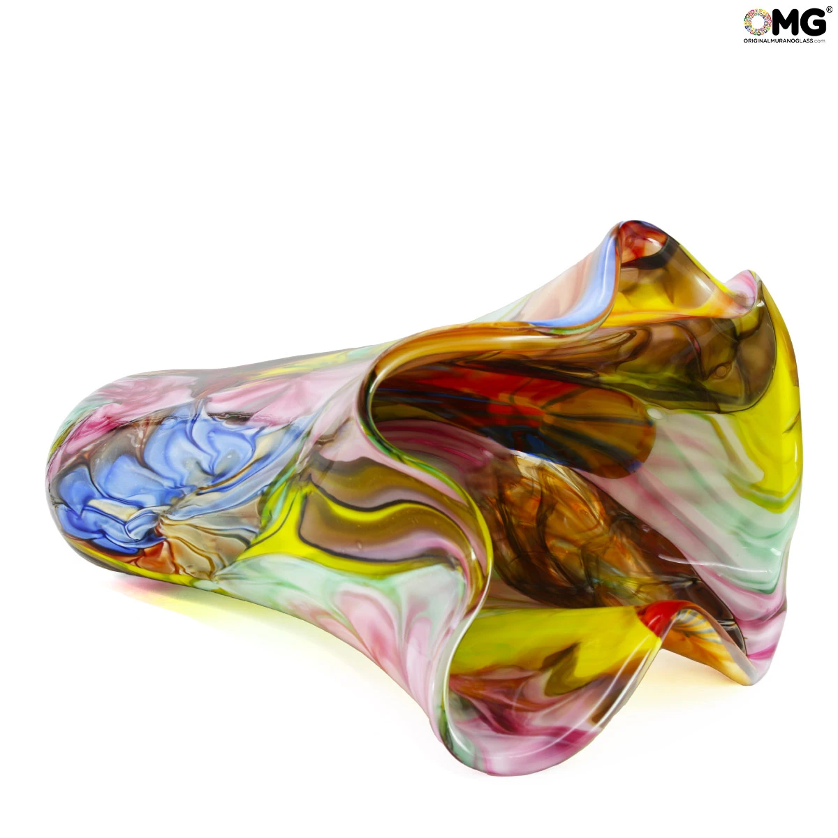 Multicolor Lagune - Blown Vase - Original Murano Glass OMG® - Image 7