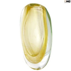 Vase Dome - Gold Collection - Original Murano Glass OMG -Life Store vase sommerso gold original murano glass omg1