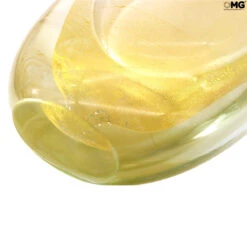 Vase Dome - Gold Collection - Original Murano Glass OMG -Life Store vase sommerso gold original murano glass omg4