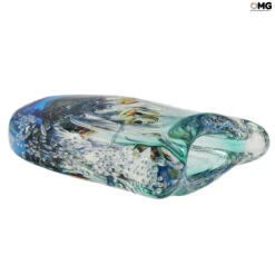 Vase Aquarium - With Tropical Fish - Original Murano Glass OMG -Life Store vase sommerso aquarium original murano glass omg venetian gift3