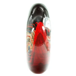 Vase Full Moon Red Sommerso Murano Glass -Life Store vase sommerso moon original murano glass omg4