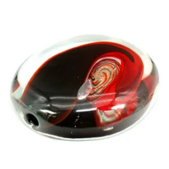 Vase Full Moon Red Sommerso Murano Glass -Life Store vase sommerso moon original murano glass omg5