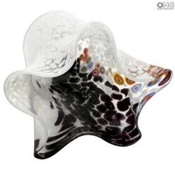 Vase Rainbow - White - Original Murano Glass OMG -Life Store vase venetian glass murano glass omg 9916