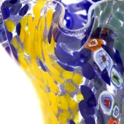 Vase Rainbow - Blue - Original Murano Glass OMG -Life Store vase venetian glass murano glass omg 9921