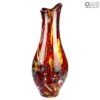 Vase Red - Multicolor Effects - Original Murano Glass OMG 1 Vase Red - Multicolor Effects - Original Murano Glass OMG -Life Store vaso red rosso murano