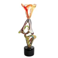 Slimer - Abstract - Murano Glass Sculpture -Life Store venetian bowl murano glass 9661