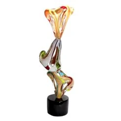 Slimer - Abstract - Murano Glass Sculpture -Life Store venetian bowl murano glass 9662