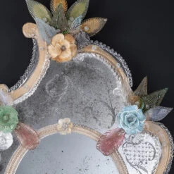 Regina Margherita - Wall Venetian Mirror - Murano Glass -Life Store venetian mirror murano glass omg murano specchio 555