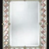 Navagero Quadro - Pink - Wall Venetian Mirror - Murano Glass -Life Store venetian mirror murano glass omg original 56
