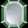 Herba - Green - Wall Venetian Mirror - Murano Glass -Life Store venetian mirror murano glass omg original green 1