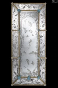 Spring Princess - Wall Venetian Mirror - Murano Glass
