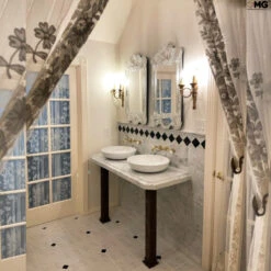 Ca Franchetti - Wall Venetian Mirror - Murano Glass And Gold 24carats -Life Store venetian mirror omg original murano glass