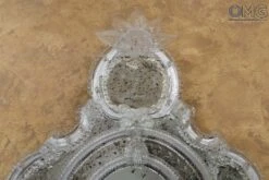 Don Luigi - Venetian Mirror - Antiqued -Life Store venetian mirror specchio original murano glass omg01 07