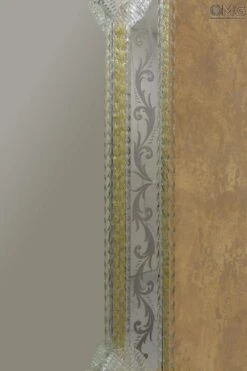 Lovers - Wall Venetian Mirror - Murano Glass And Gold 24carats -Life Store venetian mirror specchio original murano glass omg05 05